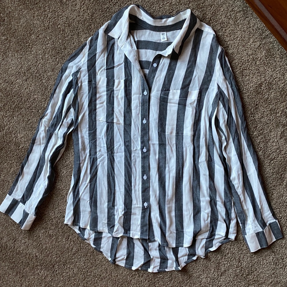 BP button down top